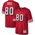 Jerry Rice San Francisco 49ers Mitchell   Ness Legacy Replica Jersey   Scarlet