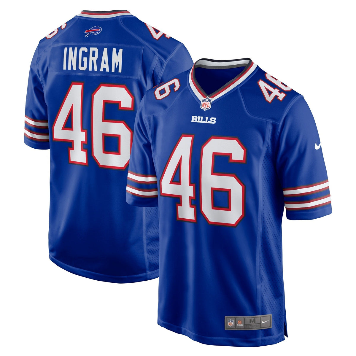Men s Nike Ja Marcus Ingram Royal Buffalo Bills Player Game Jersey