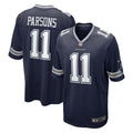 Micah Parsons Dallas Cowboys Nike 2021 NFL Draft First Round Pick Game Jersey   Navy