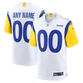 Los Angeles Rams Nike Alternate Custom Jersey   White
