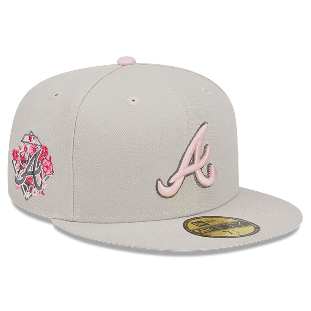 Atlanta Braves New Era 2023 Mother's Day On-Field 59FIFTY Fitted Hat - Khaki