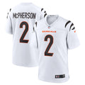Men s Nike Evan McPherson White Cincinnati Bengals Game Player Jersey