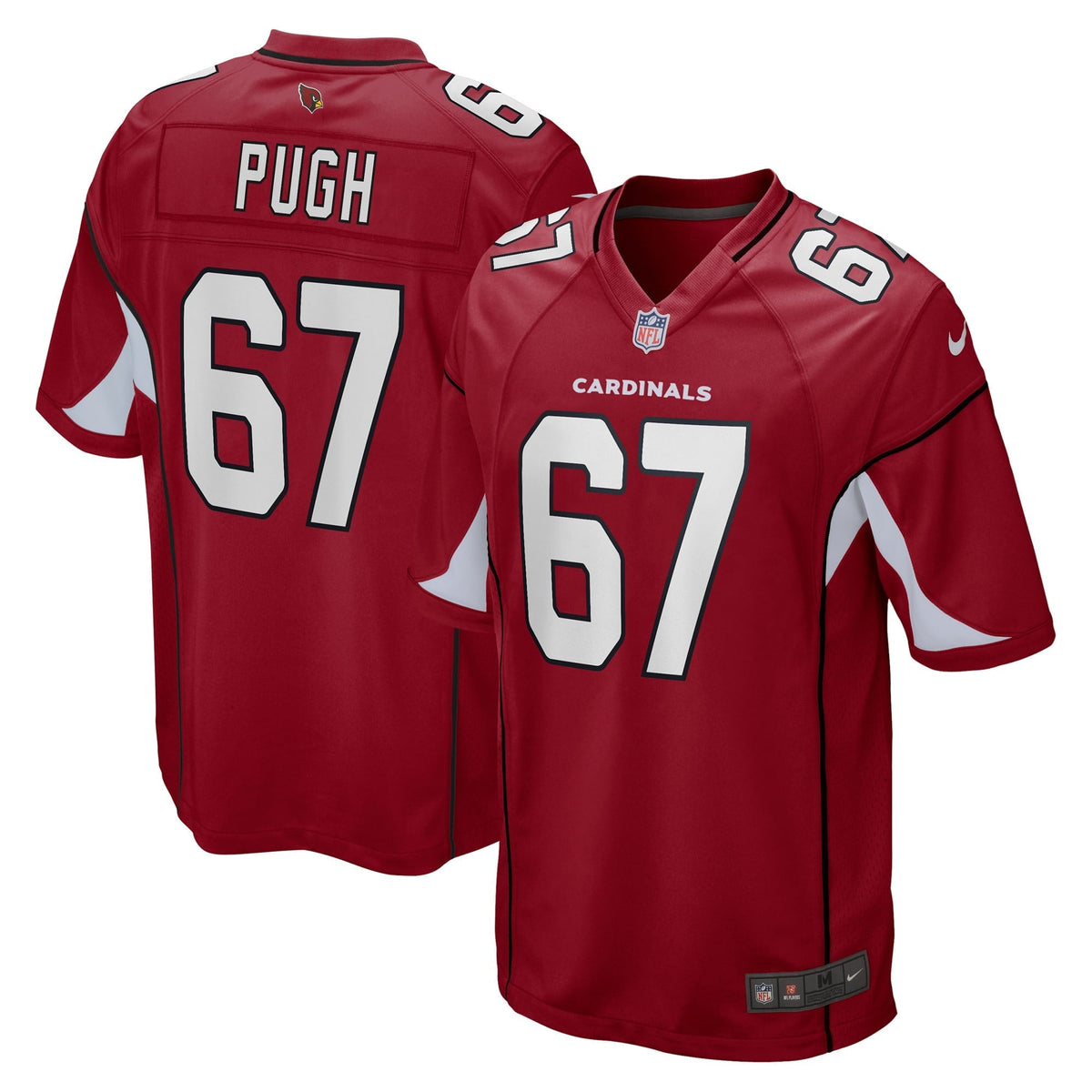 Men s Nike Justin Pugh Cardinal Arizona Cardinals Game Jersey