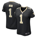 Number 1 Mom New Orleans Saints Nike Women s Game Jersey   Black
