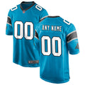 Carolina Panthers Nike Alternate Custom Game Jersey   Blue