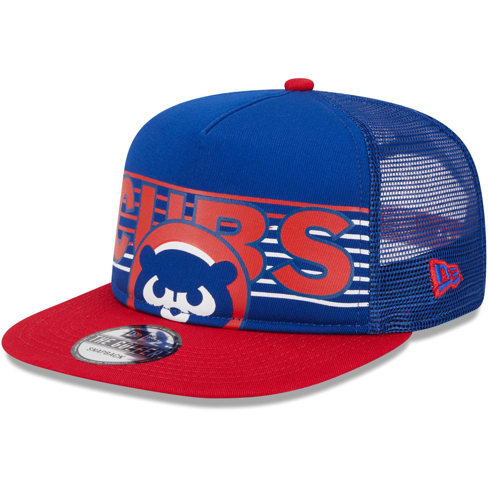 Chicago Cubs New Era Speed Golfer Trucker Snapback Hat - Royal