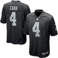 Derek Carr Las Vegas Raiders Nike Game Player Jersey   Black