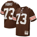 Joe Thomas Cleveland Browns Mitchell   Ness Legacy Replica Jersey   Brown
