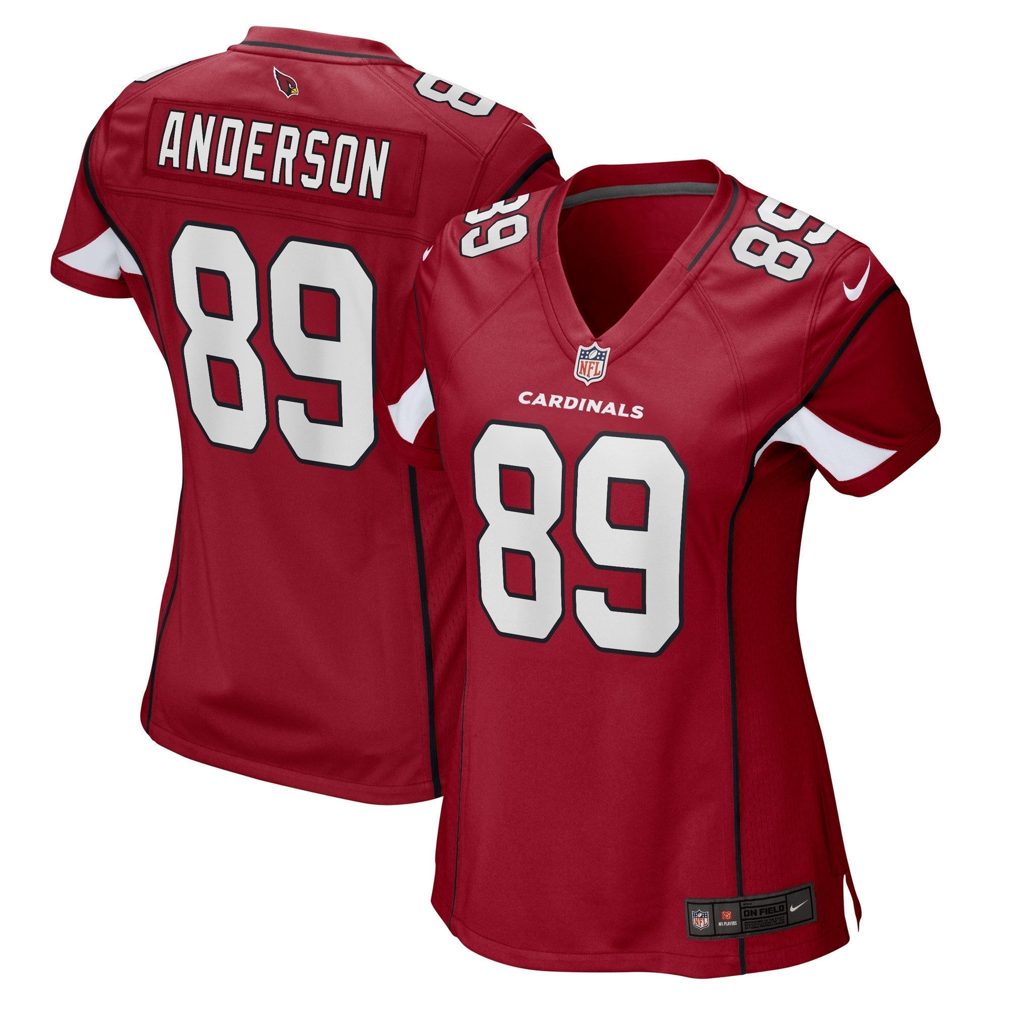 Women s Nike Stephen Anderson Cardinal Arizona Cardinals Game Player Jersey