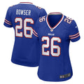 Women s Nike Isaiah Bowser Royal Buffalo Bills Team Game Jersey