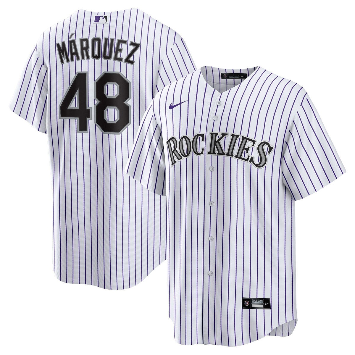 German Marquez Colorado Rockies Nike Home Replica Player Jersey - White