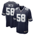Men s Nike Mazi Smith Navy Dallas Cowboys 2023 NFL Draft First Round Pick Game Jersey