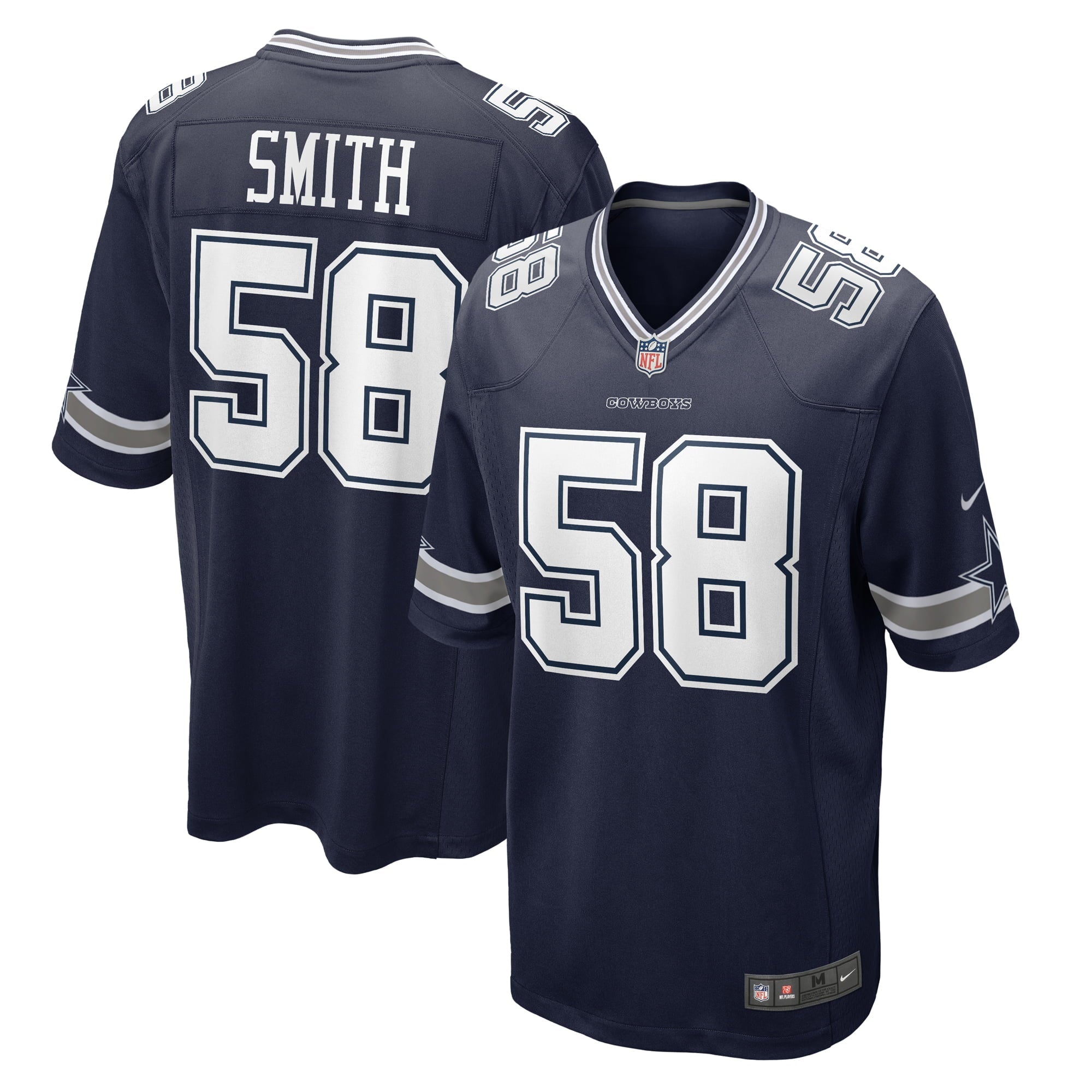 Men s Nike Mazi Smith Navy Dallas Cowboys 2023 NFL Draft First Round Pick Game Jersey