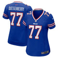 Women s Nike David Quessenberry Royal Buffalo Bills Game Player Jersey