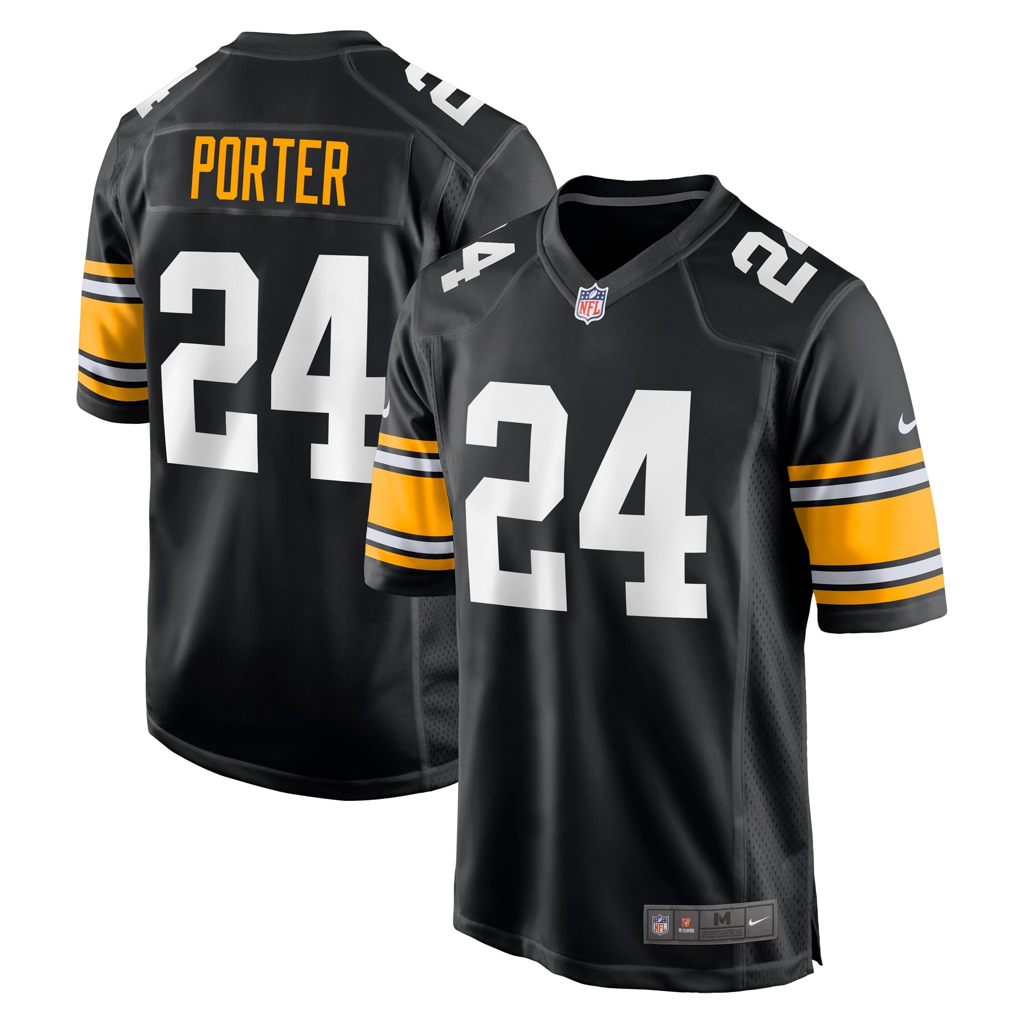 Joey Porter Jr. Pittsburgh Steelers Nike Alternate Game Jersey   Black