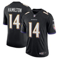Youth Baltimore Ravens Kyle Hamilton Game Jersey   Black