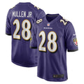 Trayvon Mullen Jr. Baltimore Ravens Nike Team Game Jersey    Purple