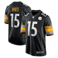 Men s Nike Cody White Black Pittsburgh Steelers Game Jersey