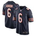 Men s Nike Kyler Gordon Navy Chicago Bears Game Player Jersey