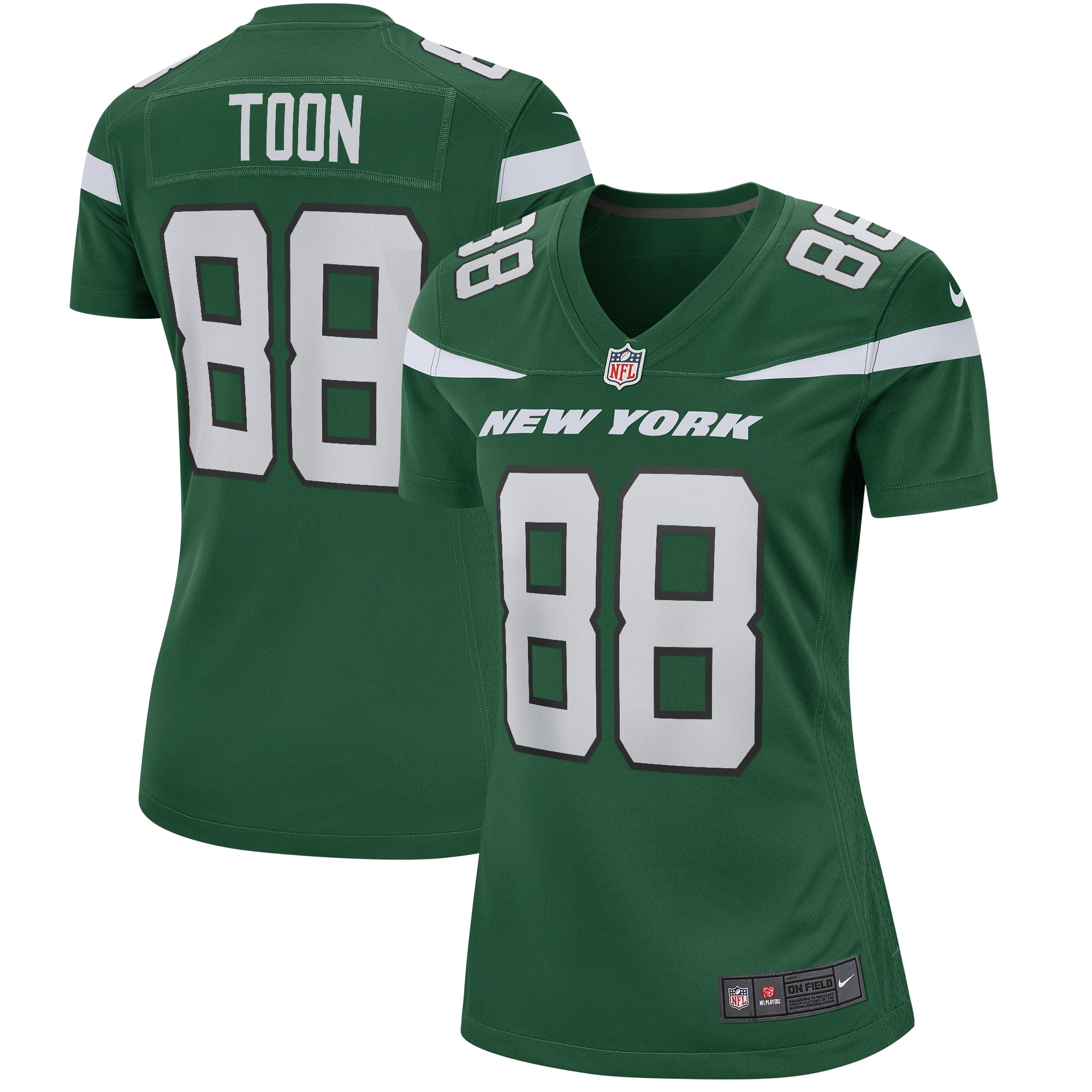 Al Toon New York Jets Nike Women s Game Retired Player Jersey   Gotham Green