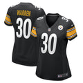 Women s Nike Jaylen Warren Black Pittsburgh Steelers Game Player Jersey