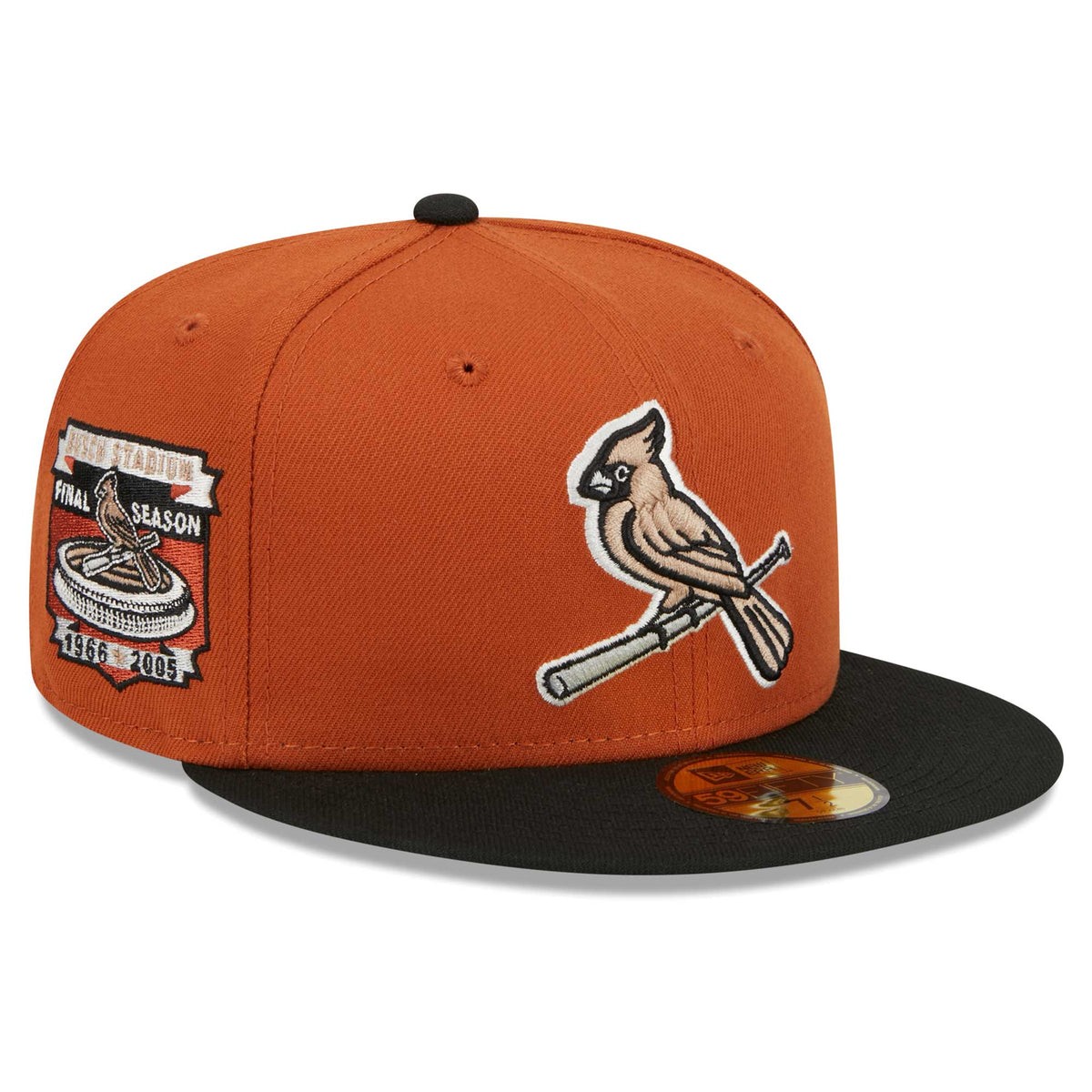 St. Louis Cardinals New Era 59FIFTY Fitted Hat - Orange/Black