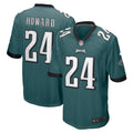 Jordans Howard Philadelphia Eagles Nike Game Player Jersey   Midnight Green