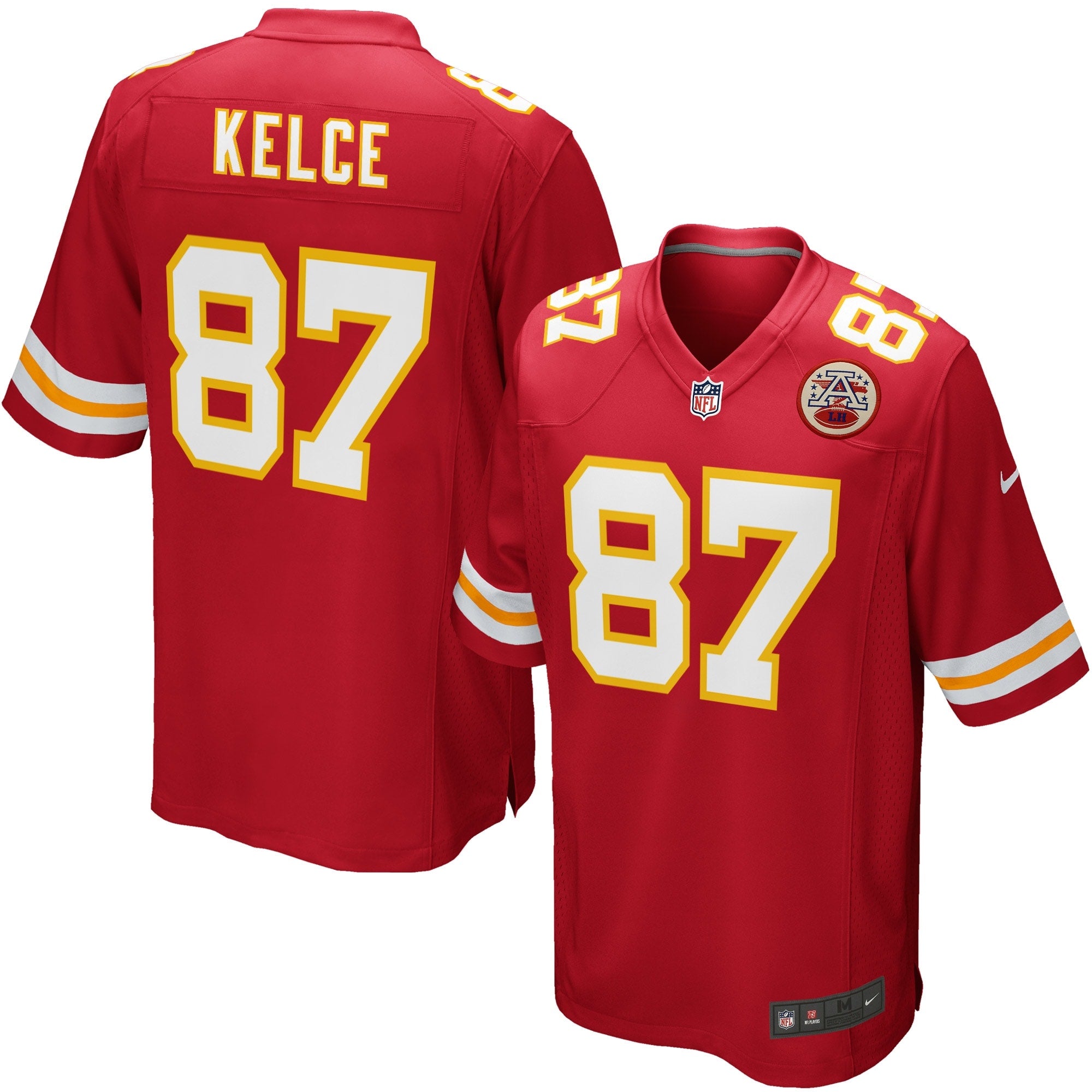 Travis Kelce Kansas City Chiefs Nike Youth Game Jersey   Red
