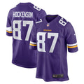 Men s Nike T.J. Hockenson Purple Minnesota Vikings Game Player Jersey