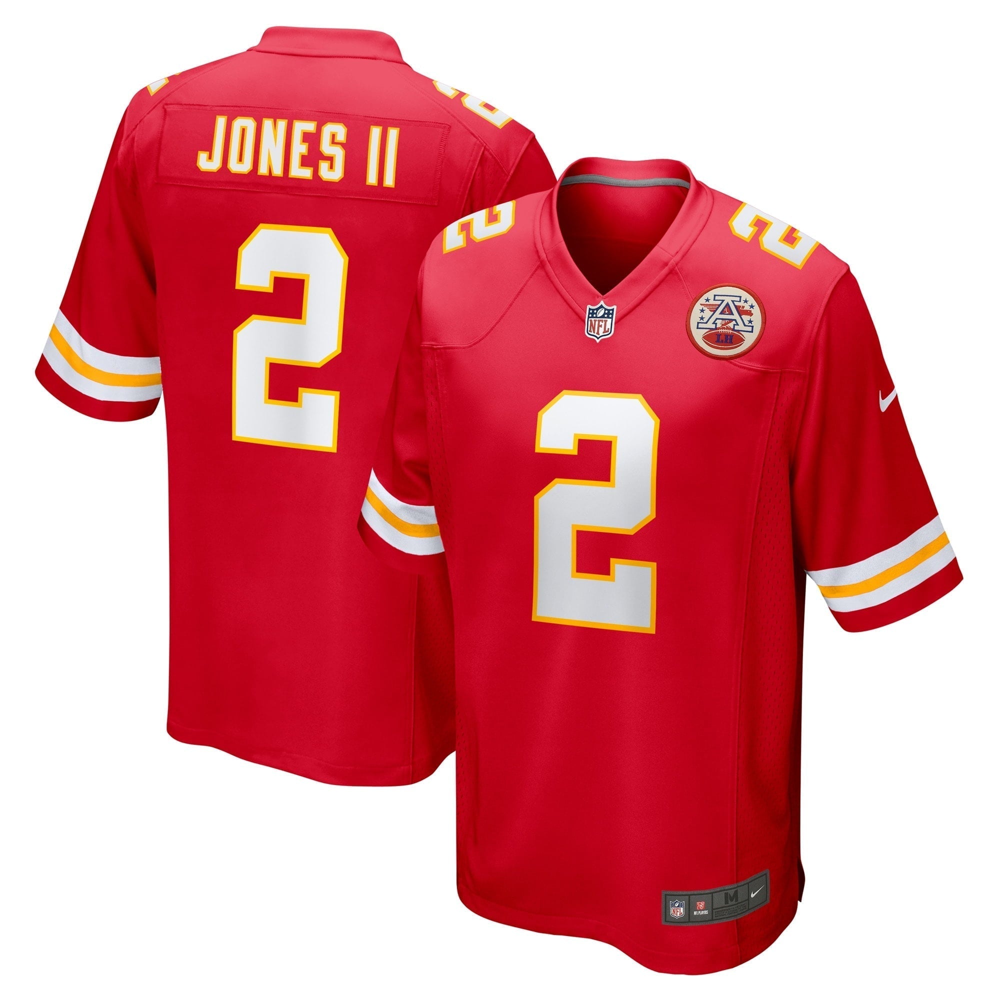 Men s Nike Ronald Jones II Red Kansas City Chiefs Game Jersey