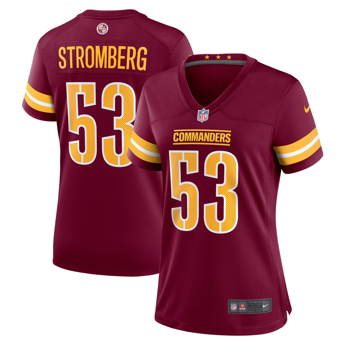 Ricky Stromberg Washington Commanders Nike Women s Team Game Jersey   Burgundy