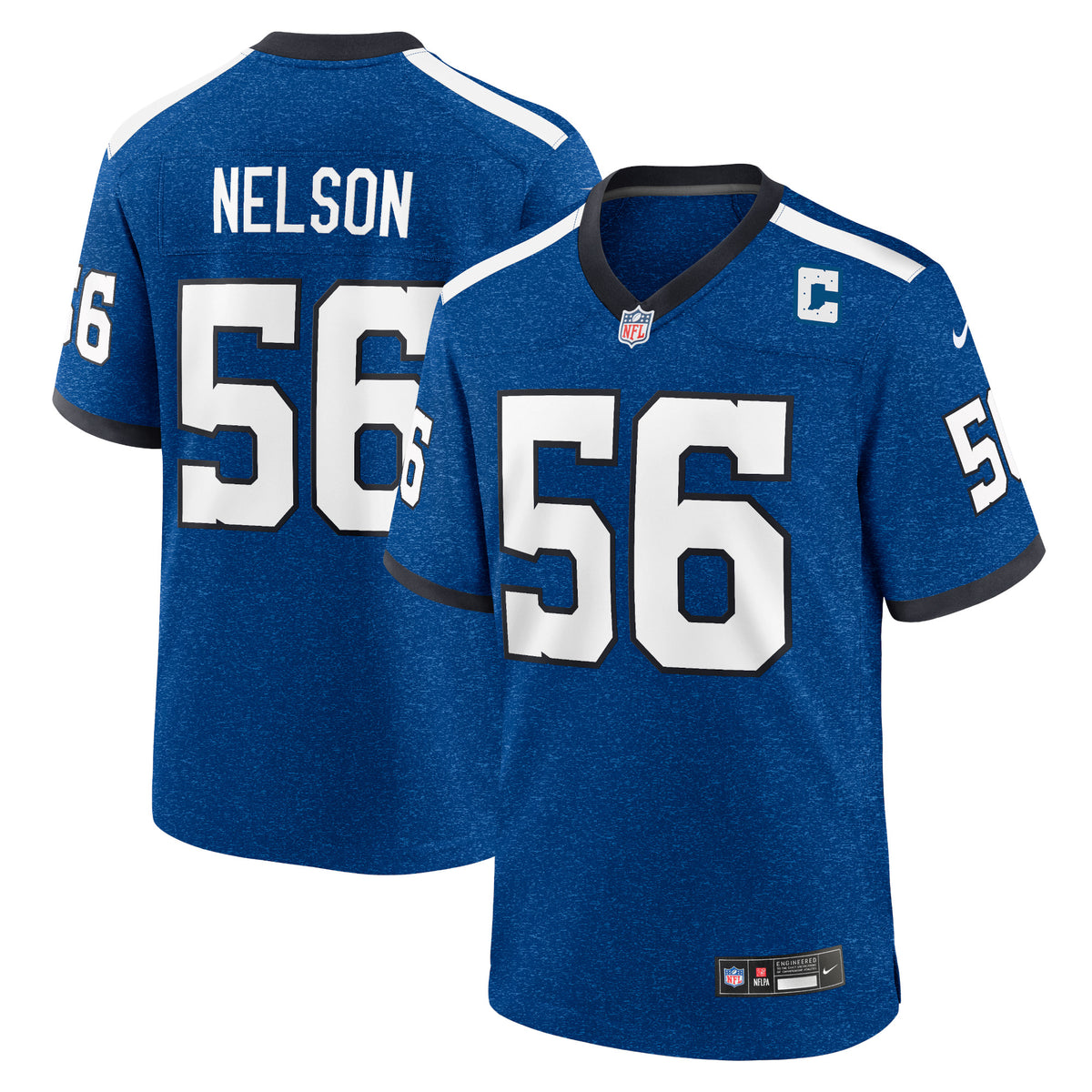 Quenton Nelson Indianapolis Colts Nike Indiana Nights Alternate Game Jersey   Royal