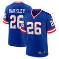 Saquon Barkley New York Giants Nike Classic Player Game Jersey Royal