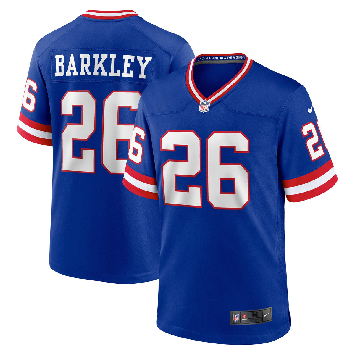 Saquon Barkley New York Giants Nike Classic Player Game Jersey Royal