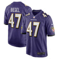 Men s Nike Vince Biegel Purple Baltimore Ravens Player Game Jersey