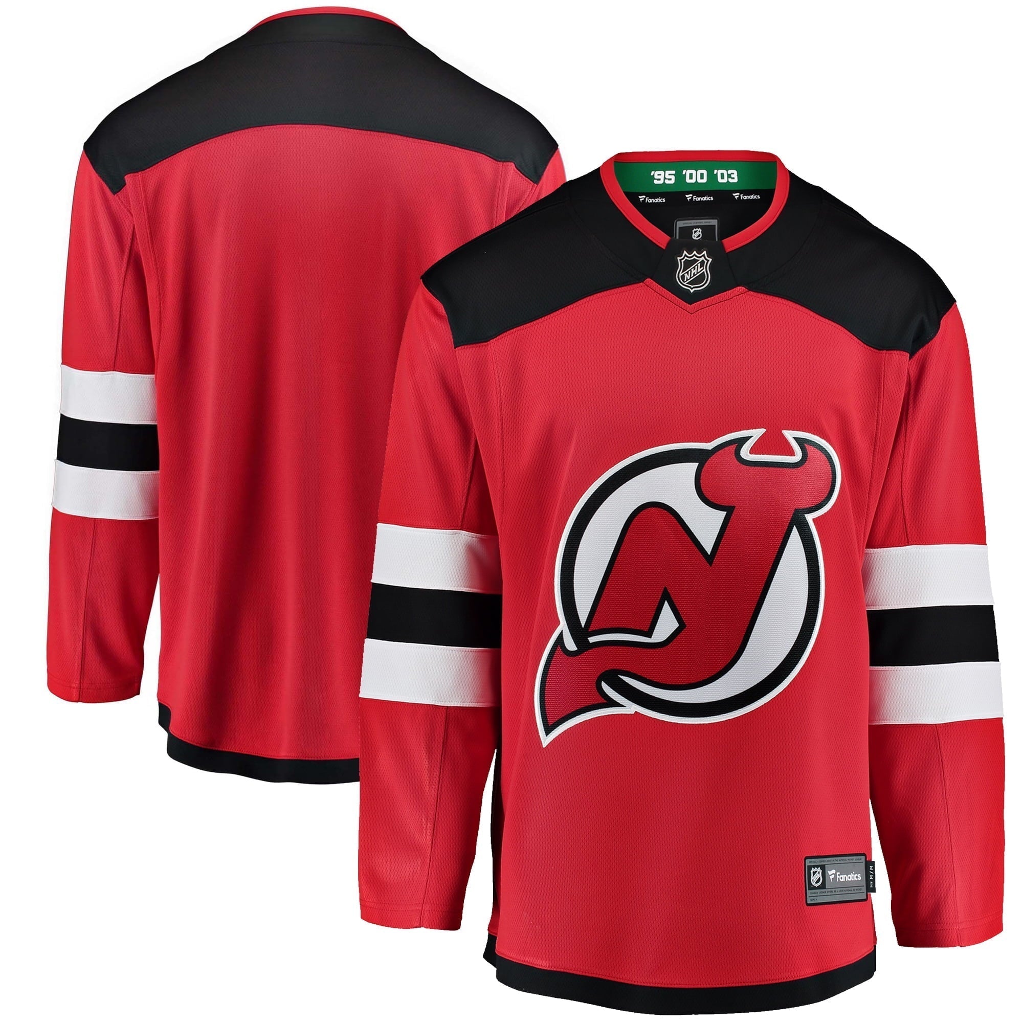 Youth Fanatics Branded Red New Jersey Devils Breakaway Home Jersey