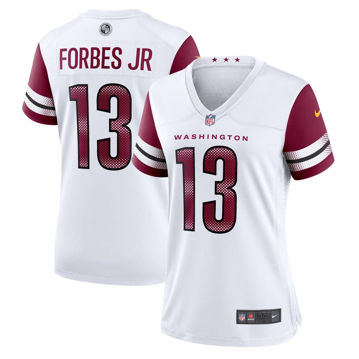 Emmanuel Forbes Jr. Washington Commanders Nike Women s Away Game Jersey   White