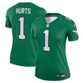 Jalen Hurts Philadelphia Eagles Nike Women s Alternate Legend Player Jersey   Kelly Green