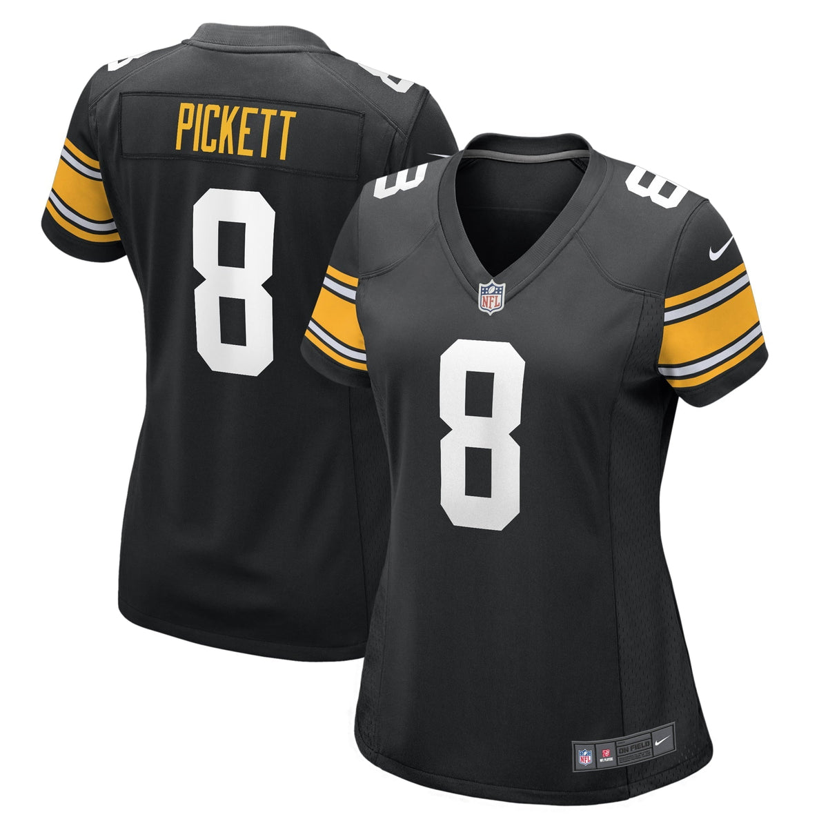 Women s Nike Kenny Pickett Black Pittsburgh Steelers Alternate Game Jersey