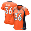 Tyler Badie Denver Broncos Nike Women s Team Game Jersey    Orange