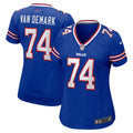 Women s Nike Ryan Van Demark Royal Buffalo Bills Game Player Jersey