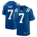 Matt Gay Indianapolis Colts Nike Team Game Jersey   Royal