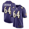 Tyler Linderbaum Baltimore Ravens Nike Player Game Jersey   Purple