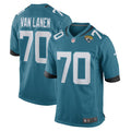 Cole Van Lanen Jacksonville Jaguars Nike Game Player Jersey   Teal