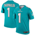 Tua Tagovailoa Miami Dolphins Nike Legend Jersey   Aqua