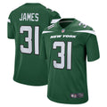 Women s Nike Craig James Gotham Green New York Jets Game Player Jersey