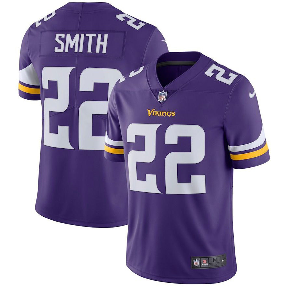Youth Minnesota Vikings Harrison Smith Vapor Jersey   Purple