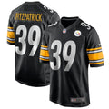 Men s Nike Minkah Fitzpatrick Black Pittsburgh Steelers Game Jersey