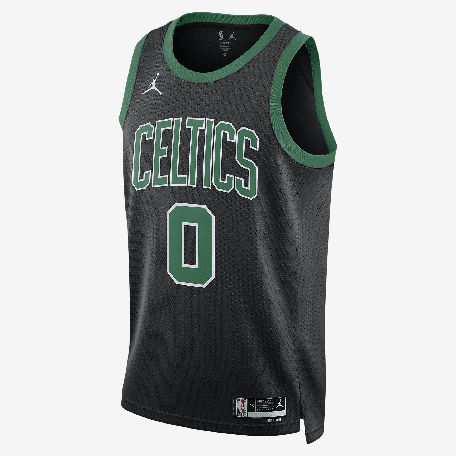 Boston Celtics Statement Edition Jordans Dri-FIT NBA Swingman Jersey - Black