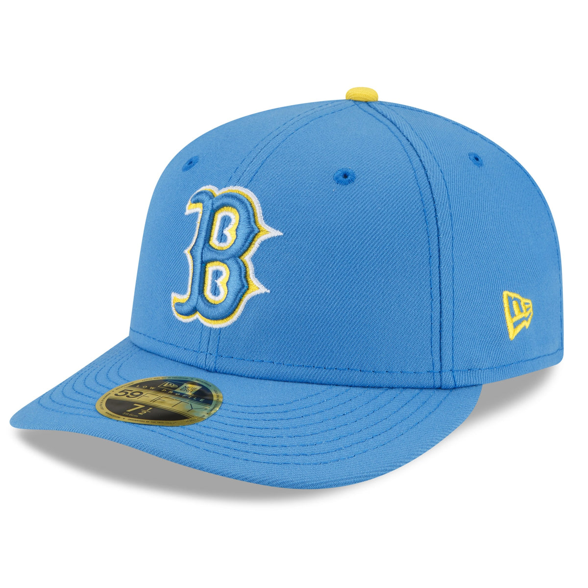 Boston Red Sox New Era City Connect Low Profile 59FIFTY Fitted Hat - Light Blue